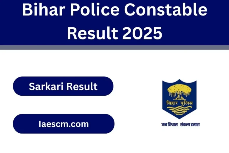 Bihar Police Constable Result 2025